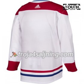Montreal Canadiens tröja Blank Adidas Vit Authentic - NHL Tröjor Barn